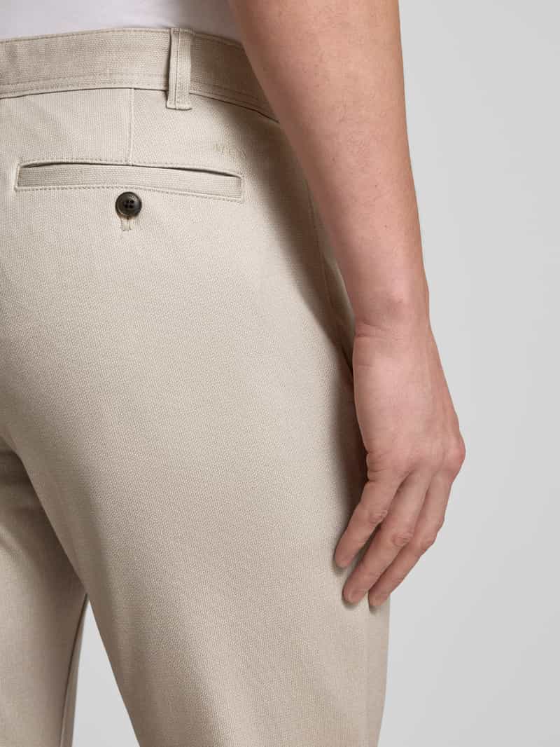 MCNEAL Slim fit chino met steekzakken
