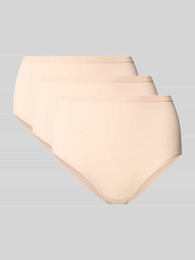Sloggi High waist broek met labelprint