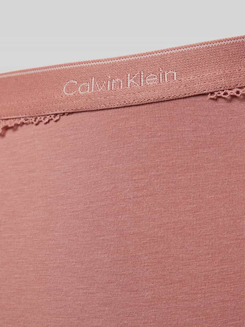 Calvin Klein Underwear String met kantgarnering