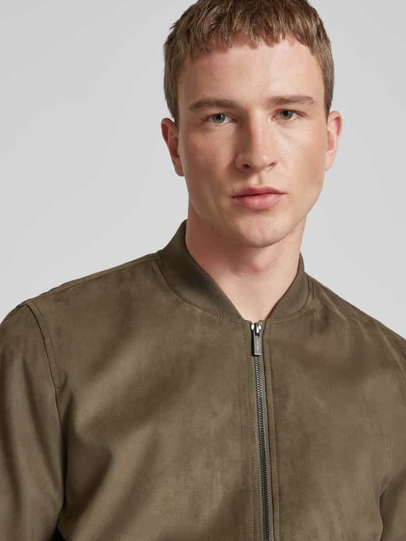 Only & Sons Bomberjack in leerlook model 'LUCAS'