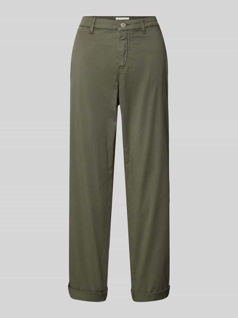 OPUS PANTS Straight leg broek met steekzakken model 'Lisana base'