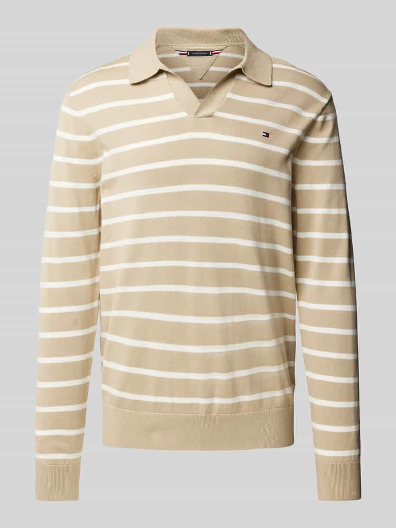 Tommy Hilfiger Gebreide pullover met polokraag