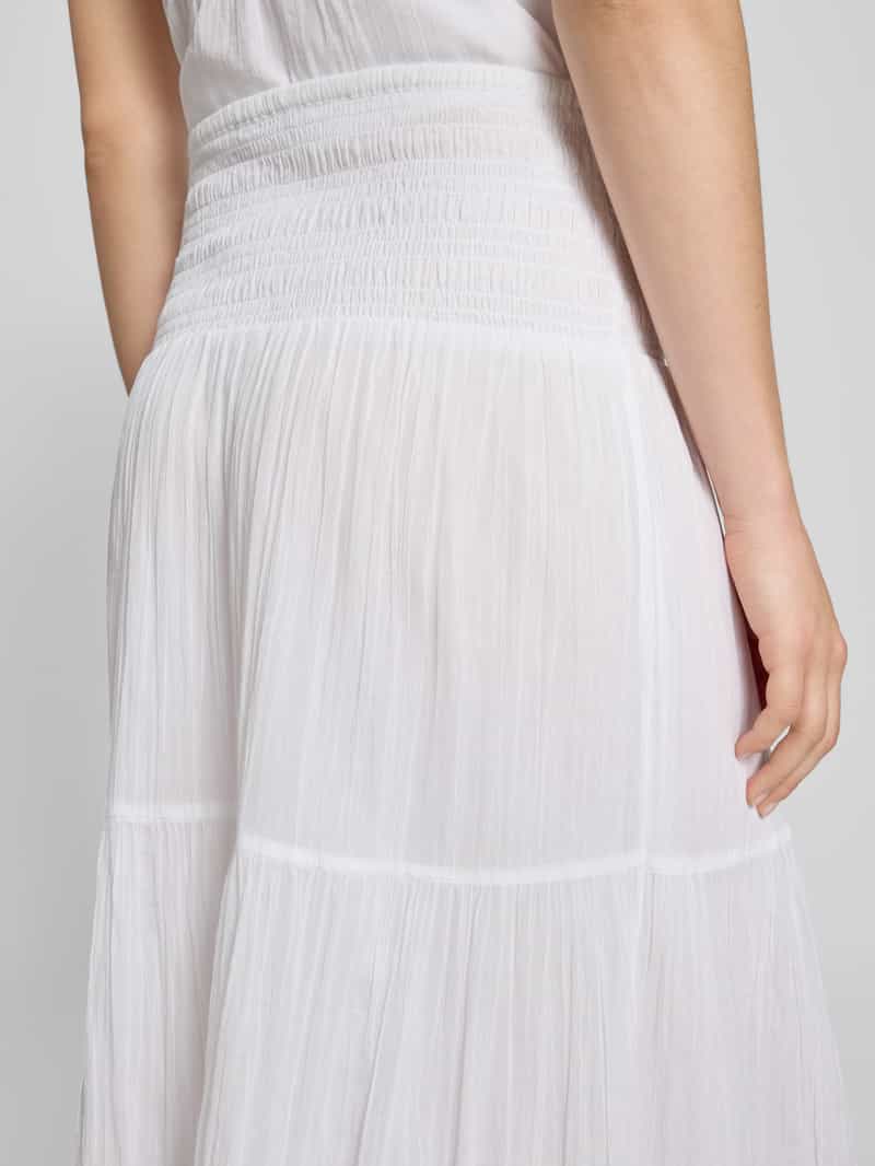 Gina Tricot Maxirok in laagjeslook met elastische band