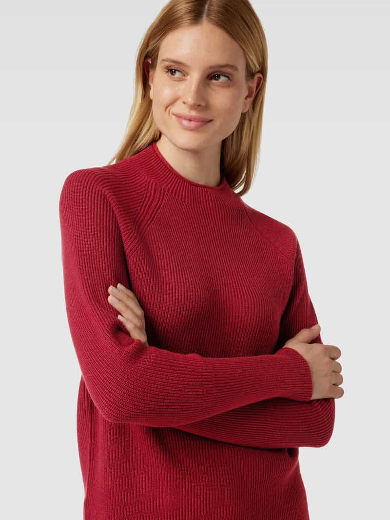 Soyaconcept Gebreide pullover met opstaande kraag model 'KANITA'