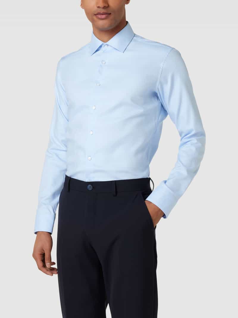 Super slim fit zakelijk overhemd van big twill Seidensticker Super SF