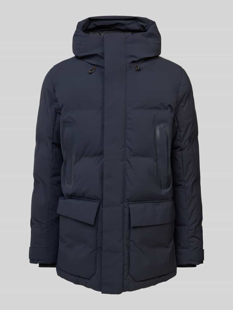SAVE THE DUCK Gewatteerd jack met capuchon model 'QUINLAN'