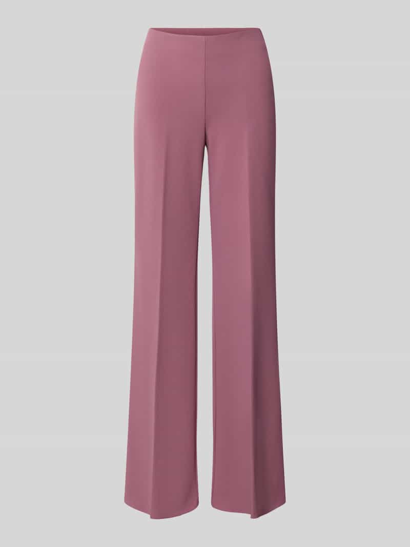 RINASCIMENTO flared fit stoffen broek met persplooien