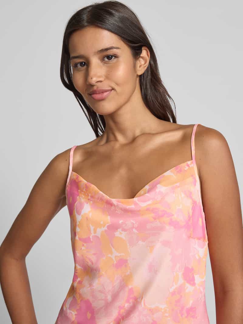 Vero Moda Regular fit top met bandjes en all-over motief model 'SMILLA'
