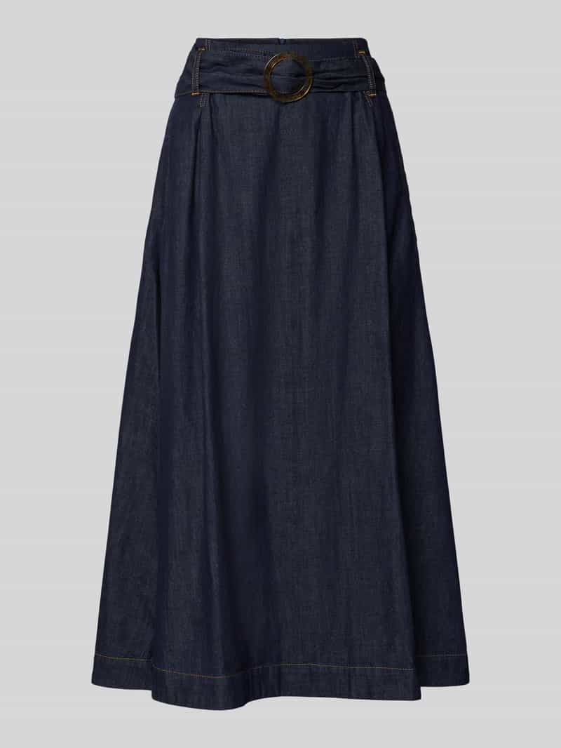 MORE & MORE Jeansrok met riem