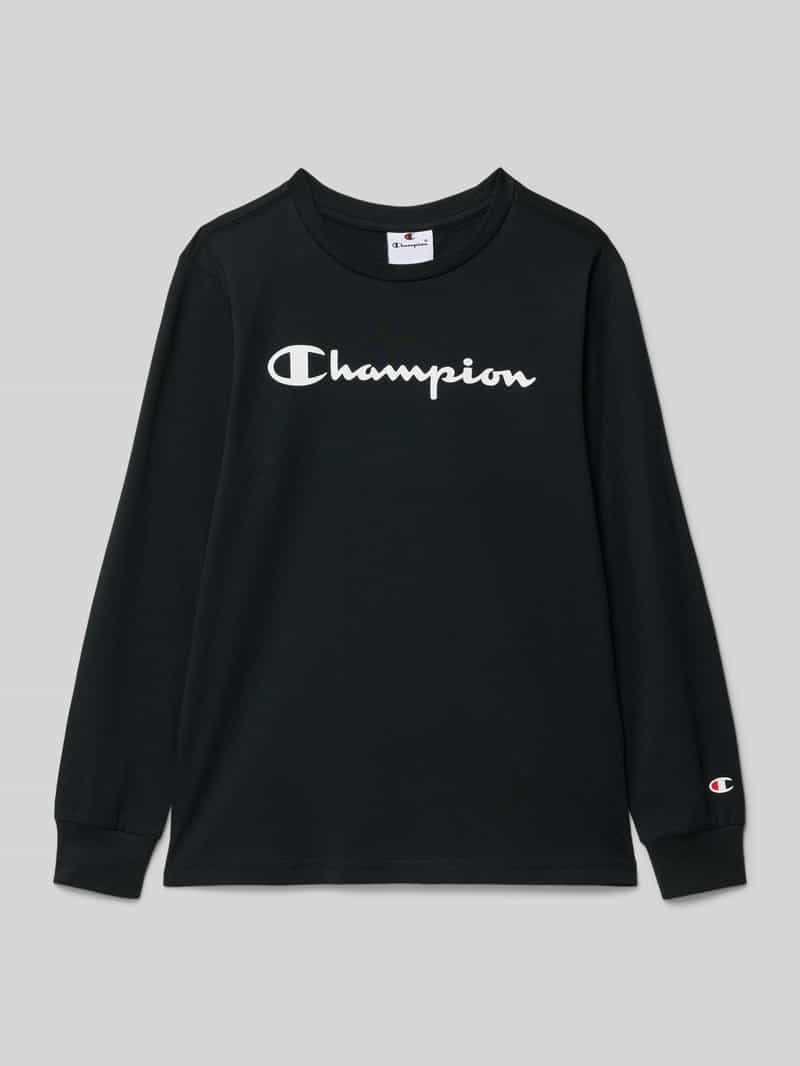 Champion Regular-fit shirt met lange mouwen met logoprint