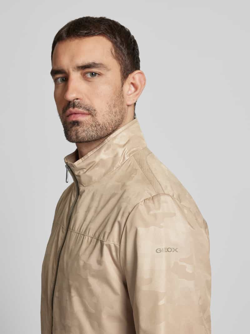 Geox Blouson met opstaande kraag