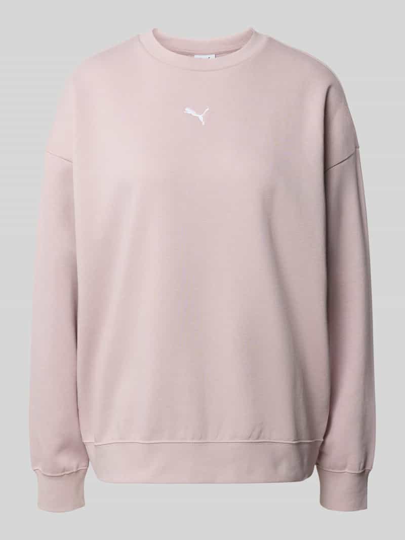 PUMA Oversized Sweatshirt aus Baumwoll-Mix Modell 'ESS OVERSIZED' ' in Rosa, Größe L 2081773L