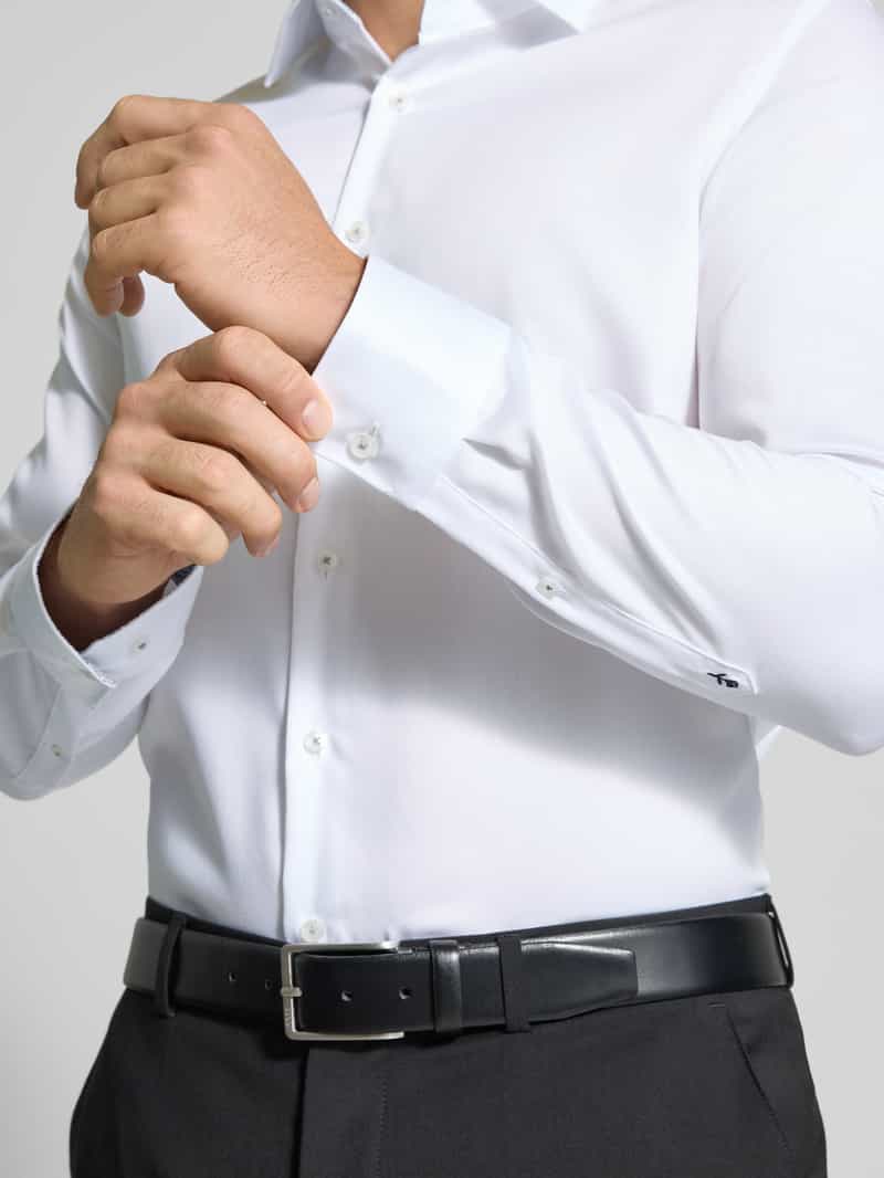 seidensticker Slim fit zakelijk overhemd met knoopsluiting