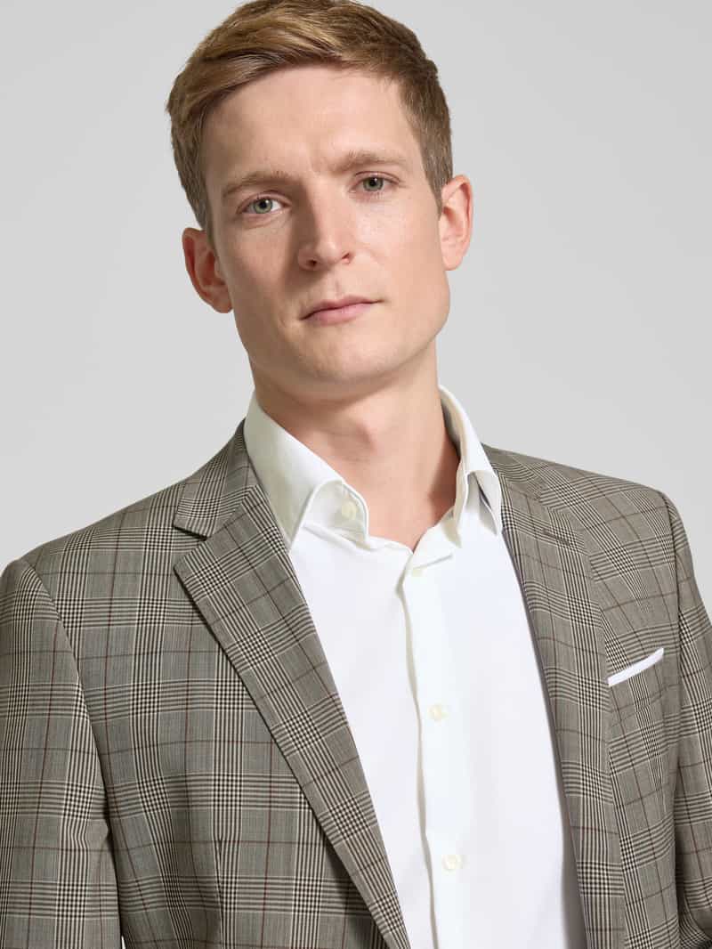 Boss Regular fit zakelijk overhemd van viscose met kentkraag model 'Joe'