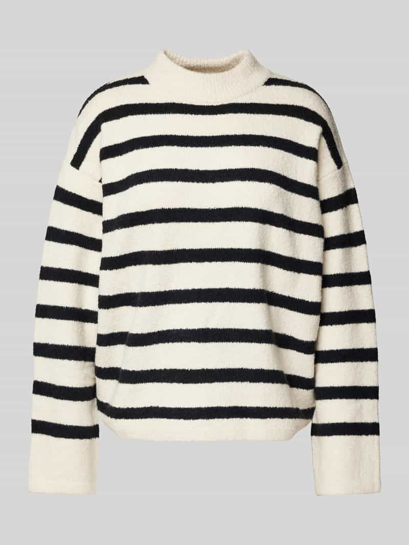 Jake*s Casual Gebreide pullover met ribboorden