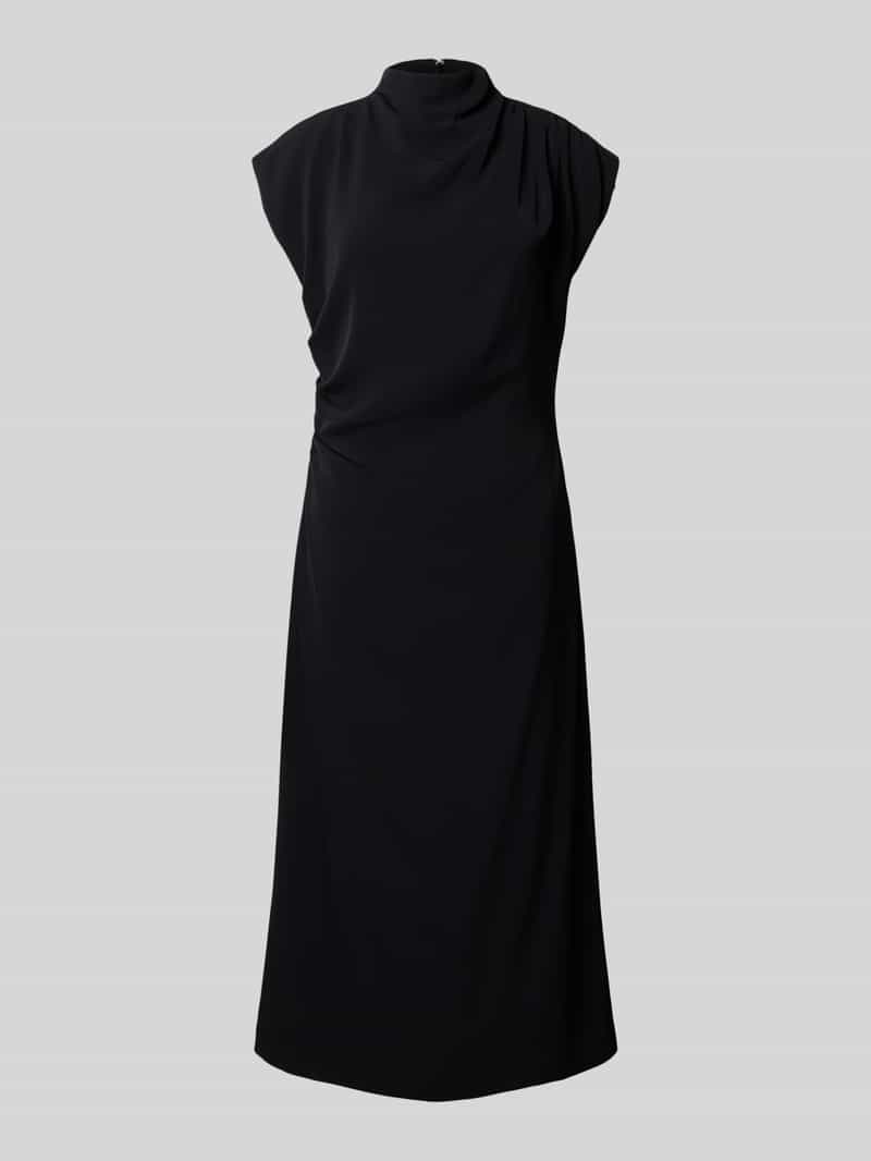 Jake*s Collection Midi-jurk met opstaande kraag