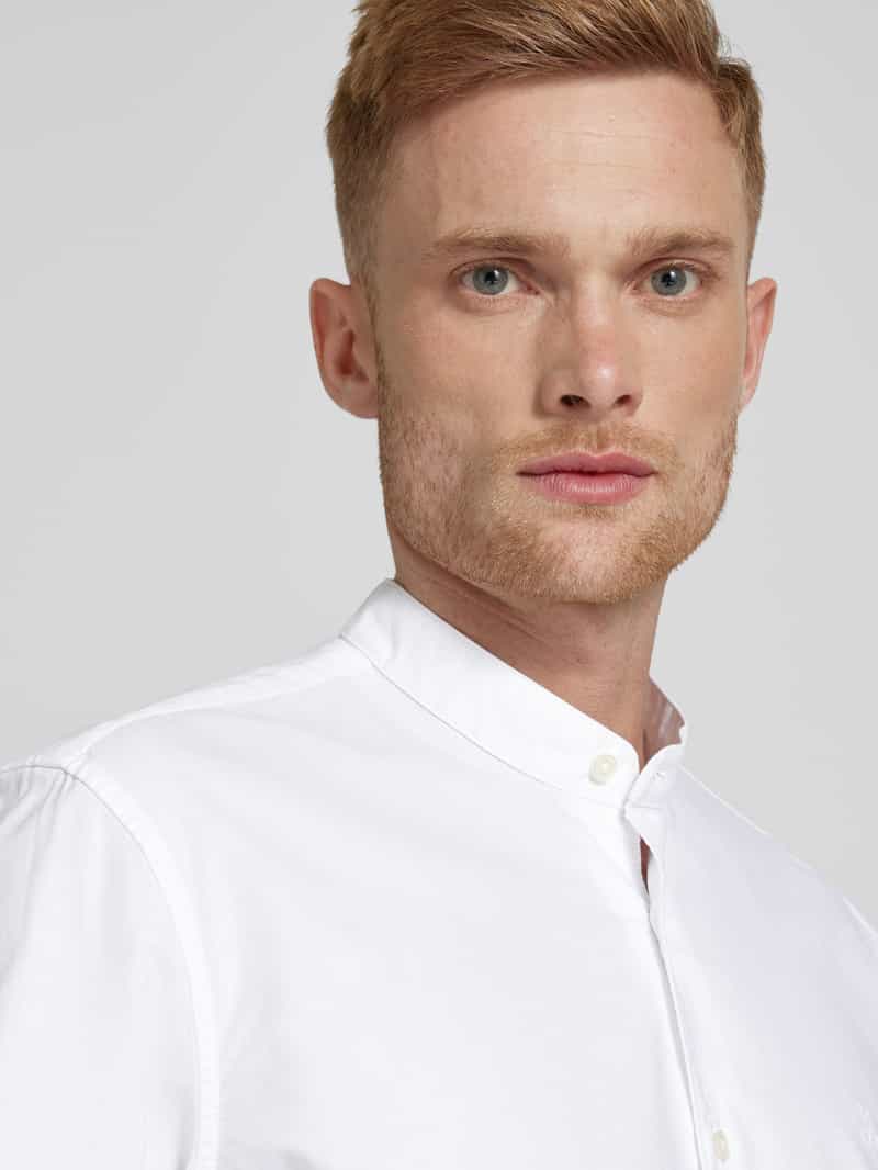 MARC O POLO Regular fit vrijetijdsoverhemd met opstaande kraag