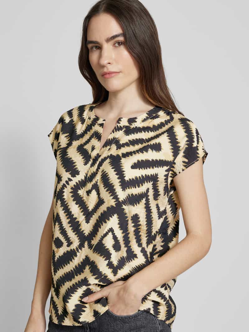 Soyaconcept Regular fit blouse met tuniekkraag model 'PIXI'