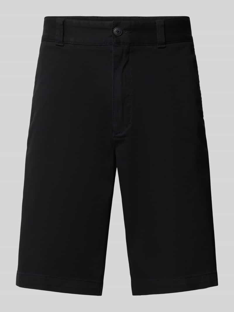 Hugo Blue Regular fit bermuda met achterzakken model 'Dante'