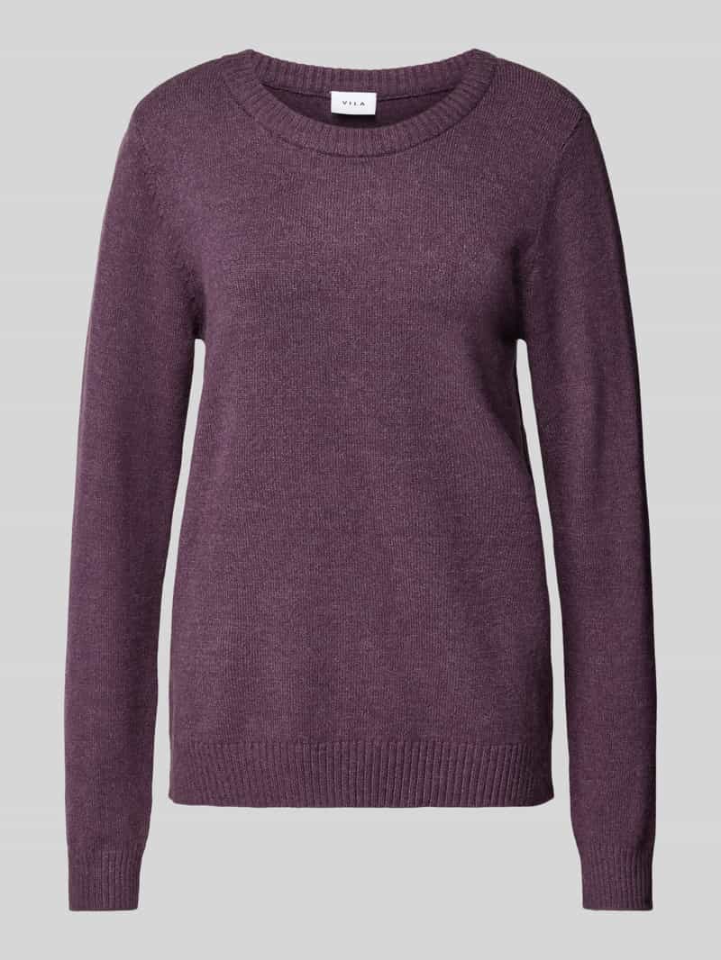 Vila Gebreide pullover met ribboorden model 'Viril'