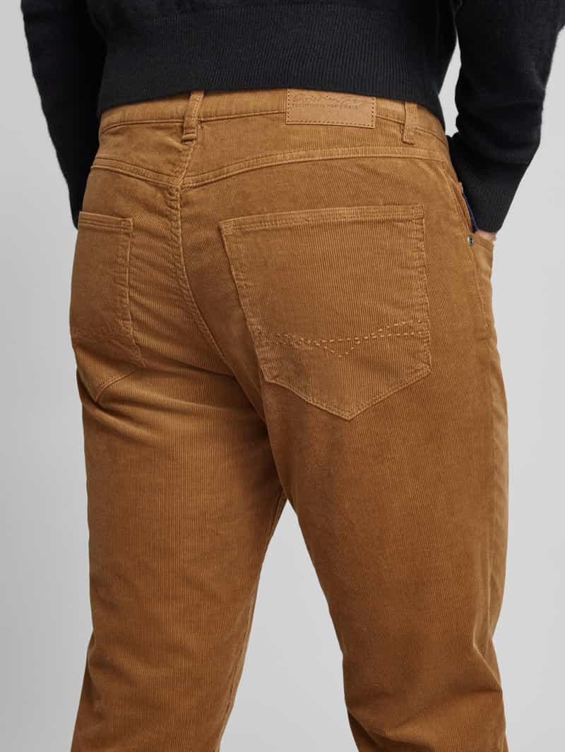 Christian Berg Men Corduroy broek met 5-pocketmodel