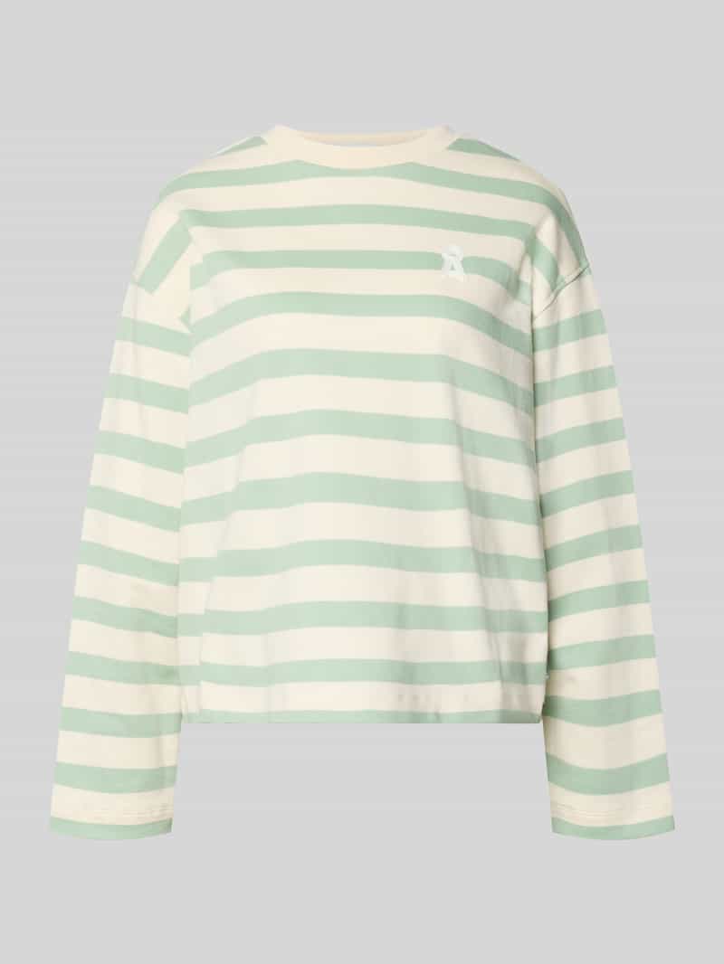 oversized fit sweatshirt van 100% biologisch katoen model 'ICONIC A FRANKAA'
