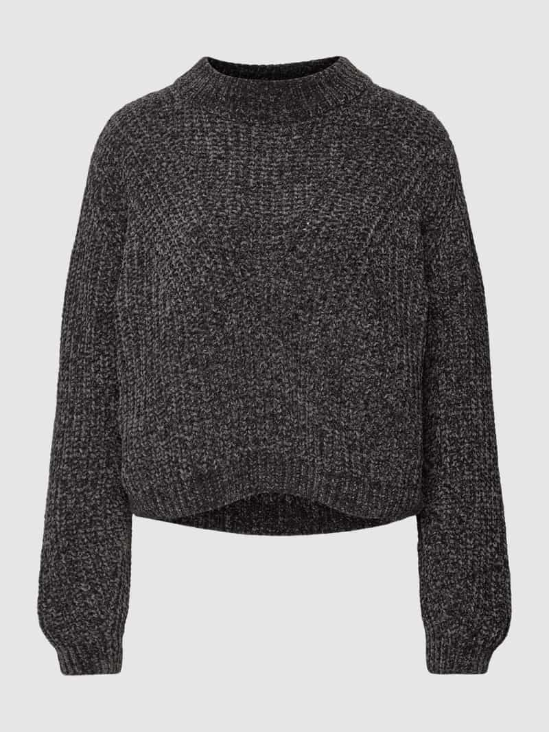 Opus Gebreide pullover met opstaande kraag, model 'Pektuno'