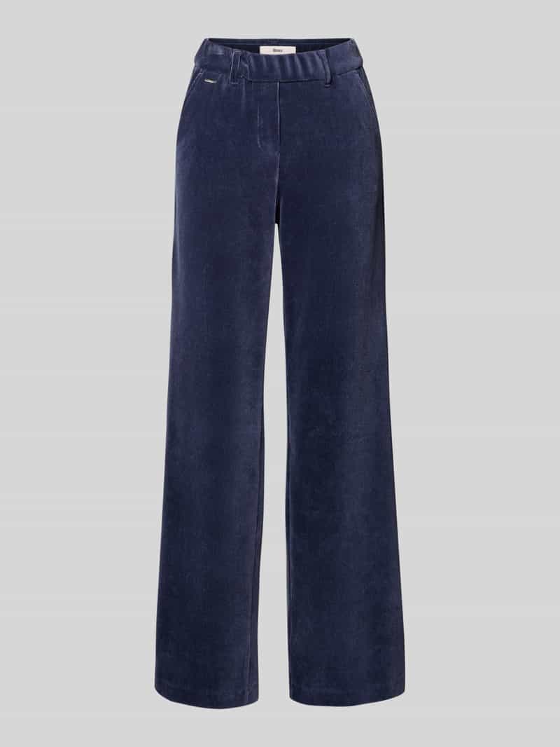 BRAX Corduroy broek met elastische band en steekzakken model 'MAINE'
