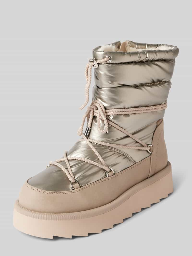 Tamaris Snowboots in metallic