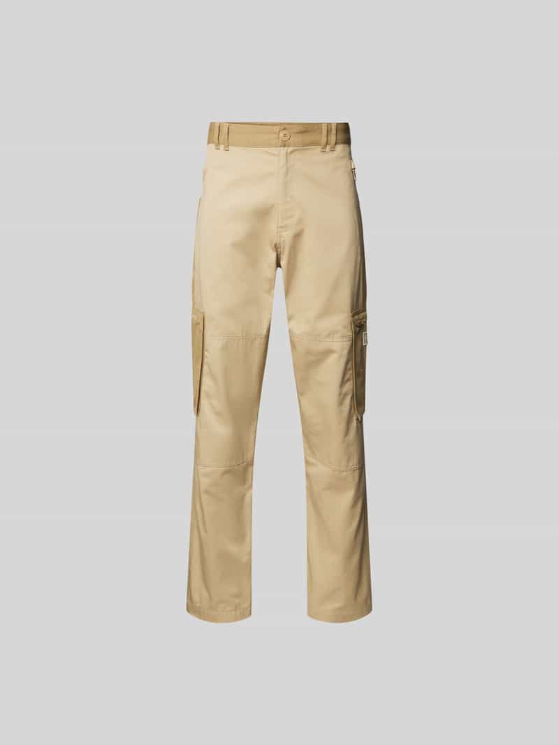 cargobroek met labelstitching