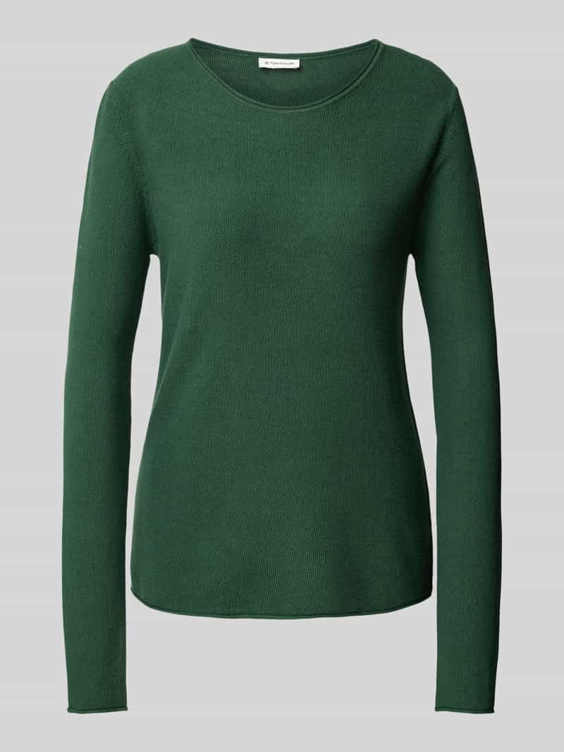 Tom Tailor Regular fit gebreide pullover met katoen