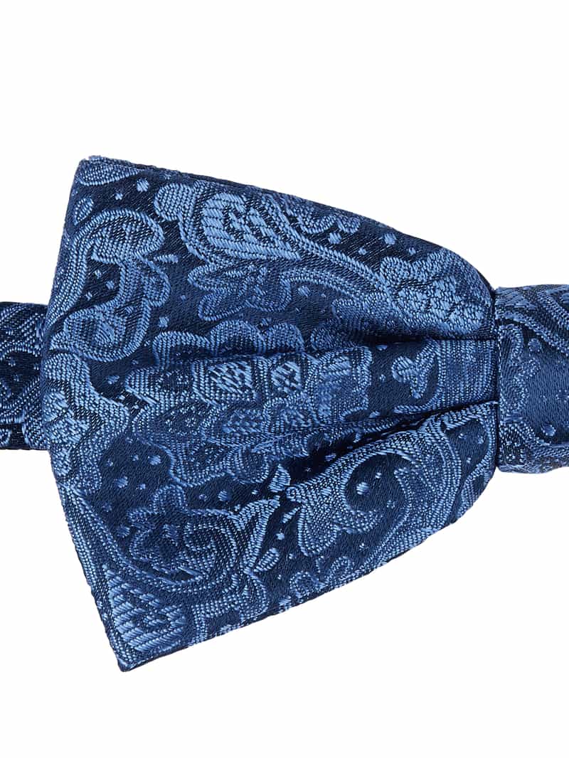 Monti Zijden strik met paisleymotief model 'Flavio'