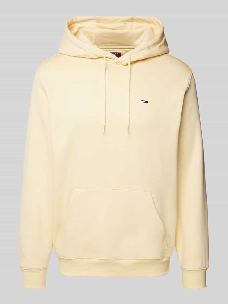 TOMMY JEANS Sweatshirt TJM REG S FLAG HOODIE met geborduurd merklogo op borsthoogte