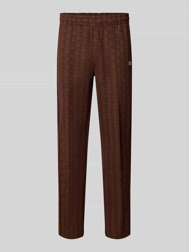 Lacoste Sweatbroek met zijwaartse steekzakken