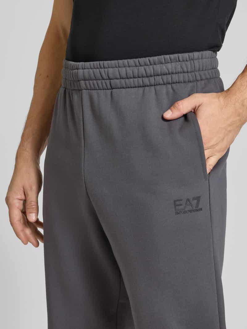 EA7 Emporio Armani Sweatbroek met elastische band