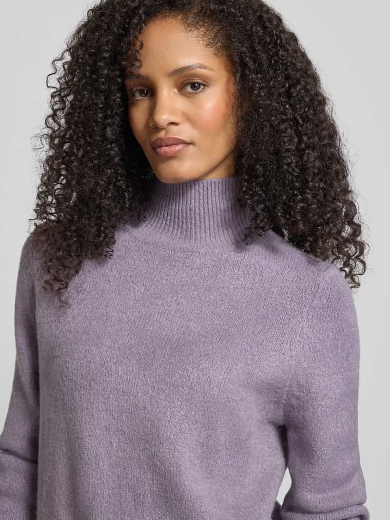 Jake*s Casual Gebreide pullover met opstaande kraag