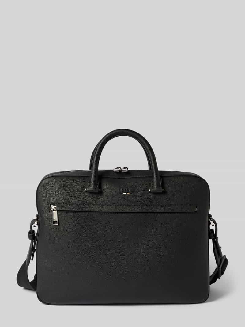 Boss Laptoptas met labeldetail model 'Ray'