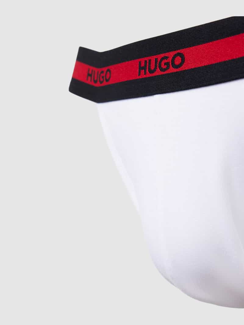 HUGO Suspensoir met elastische logoband in een set van 3 stuks