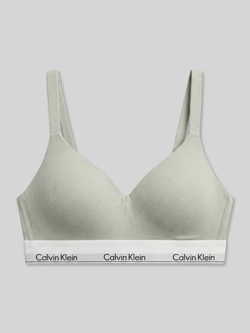 Bralette van katoenmix