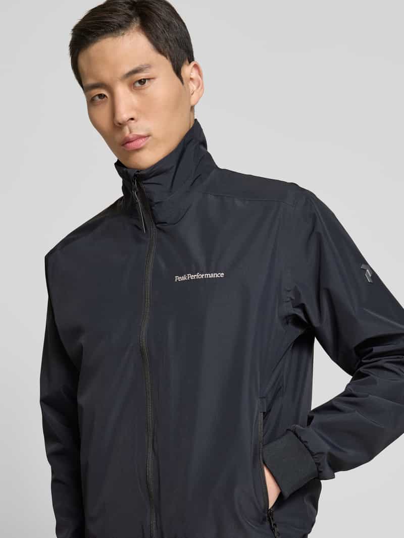 Peak Performance Windbreaker met labelstitching