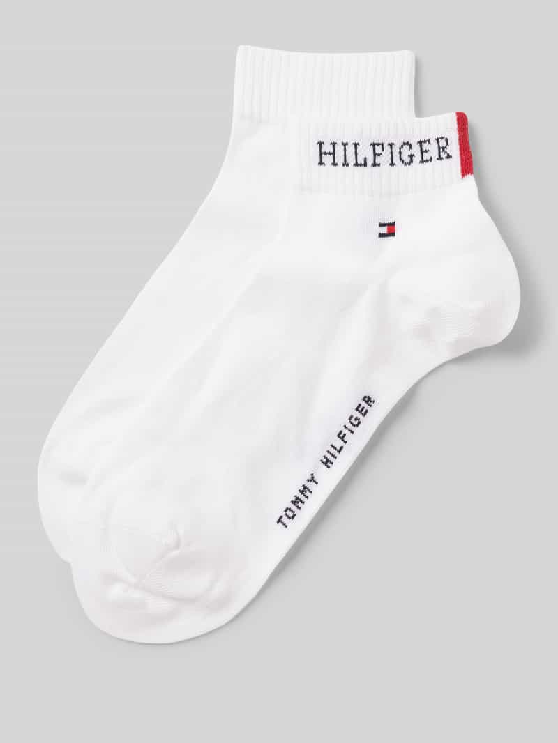 Tommy Hilfiger Sokken met labeldetail in een set van 2 paar