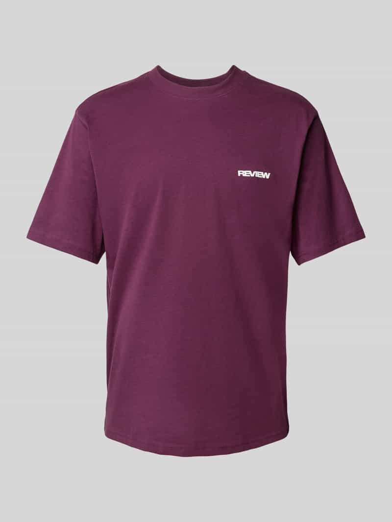 T-shirt met ronde hals