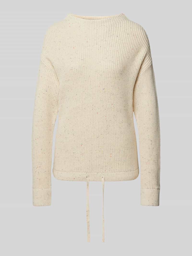 Jake*s Casual Oversized gebreide pullover met ribboorden
