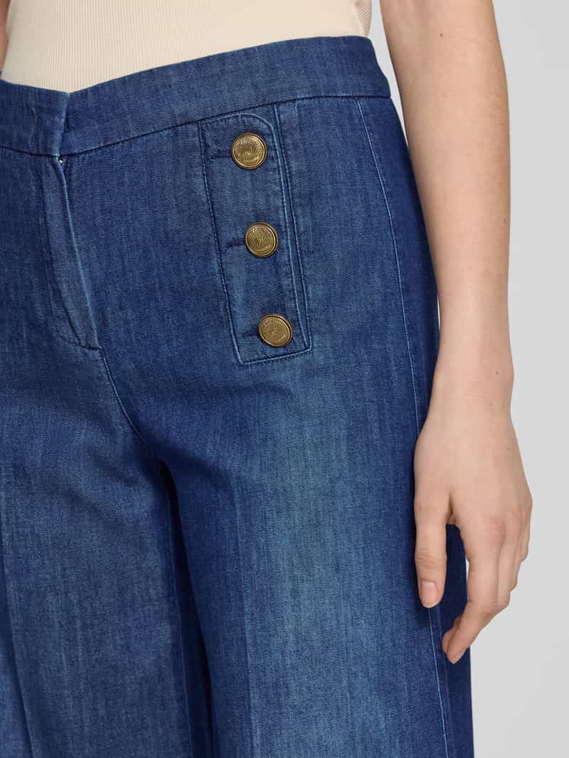 SEDUCTIVE Broek met persplooien model 'BRIDGET'