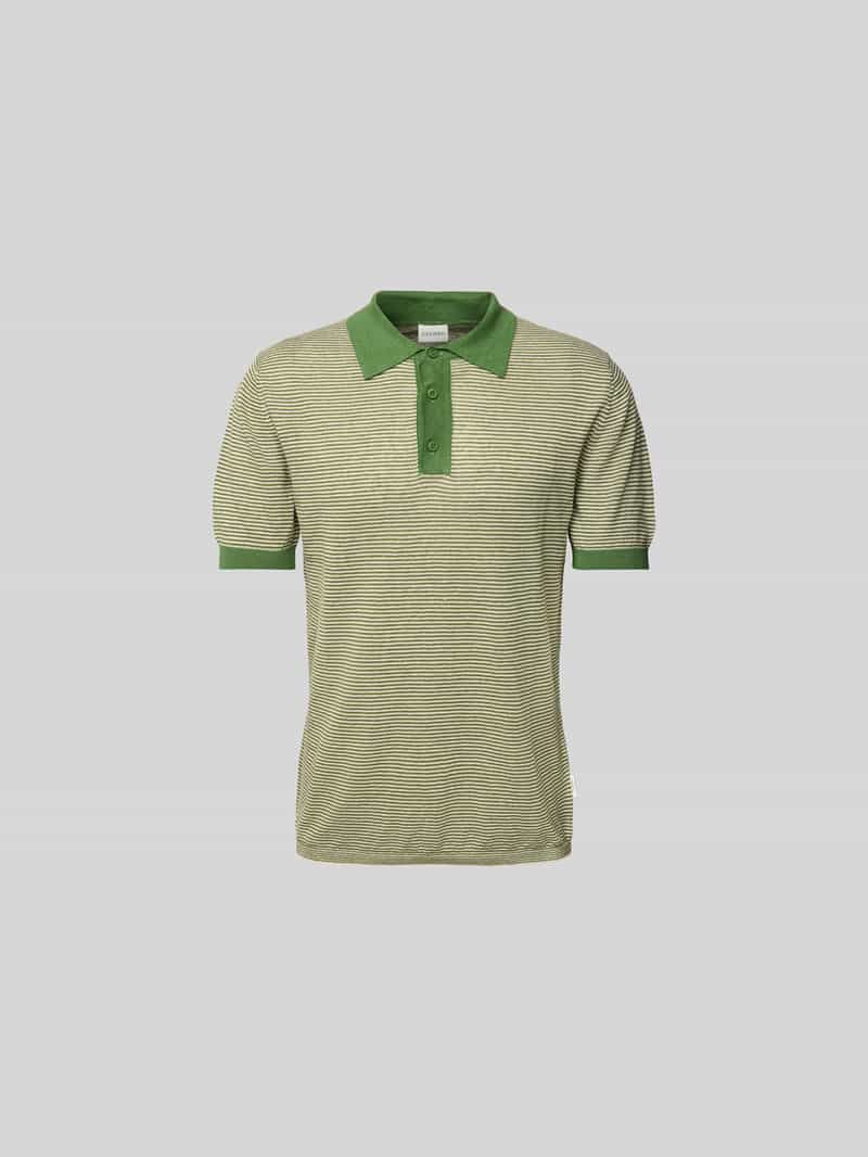 Poloshirt met korte knoopsluiting