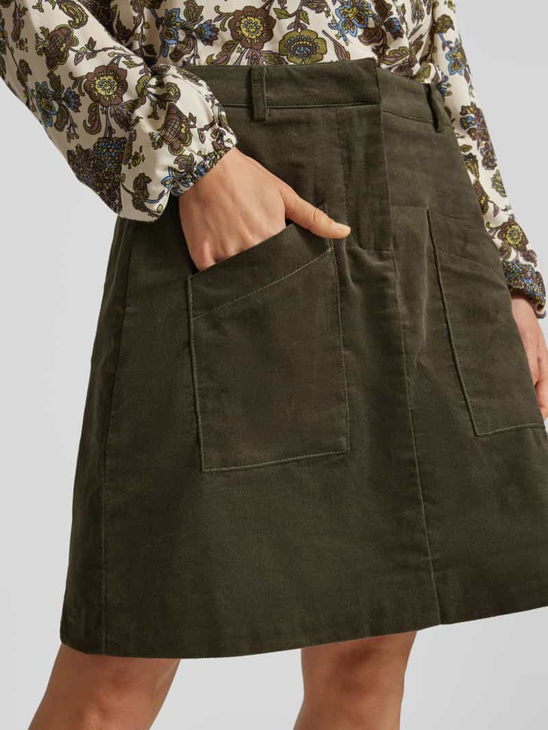 Soyaconcept Minirok met steekzakken model 'NABIHA'