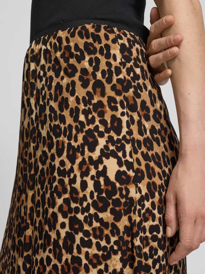 Vero Moda Uitlopende midirok van pure viscose model 'ALBA'