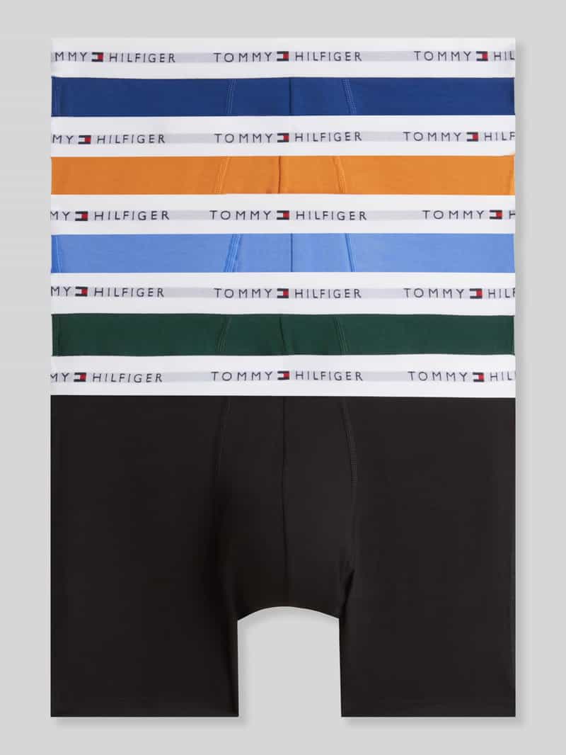 Tommy Hilfiger Broek met logo in band in set van 5