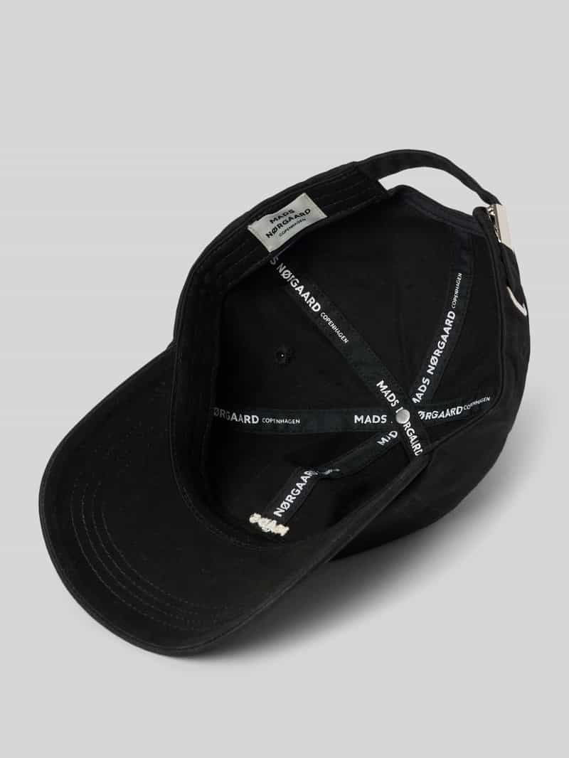 MADS NØRGAARD Baseballpet met labelstitching