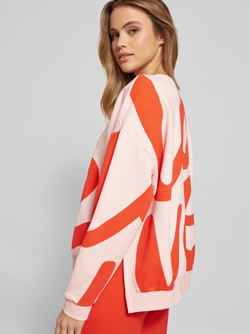 Smith and Soul Oversized sweatshirt met labelprint